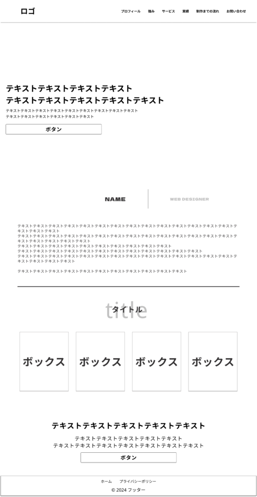 ワイヤーフレームの説明画像